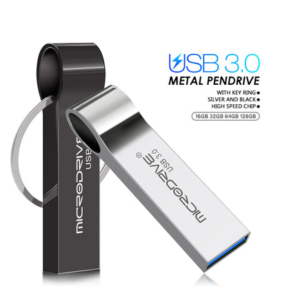 3.0 High-Speed Metal USB Drive, Waterproof, Creative 64GB