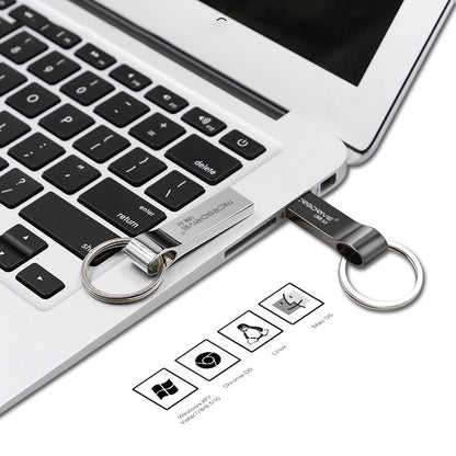 3.0 High-Speed Metal USB Drive, Waterproof, Creative 64GB