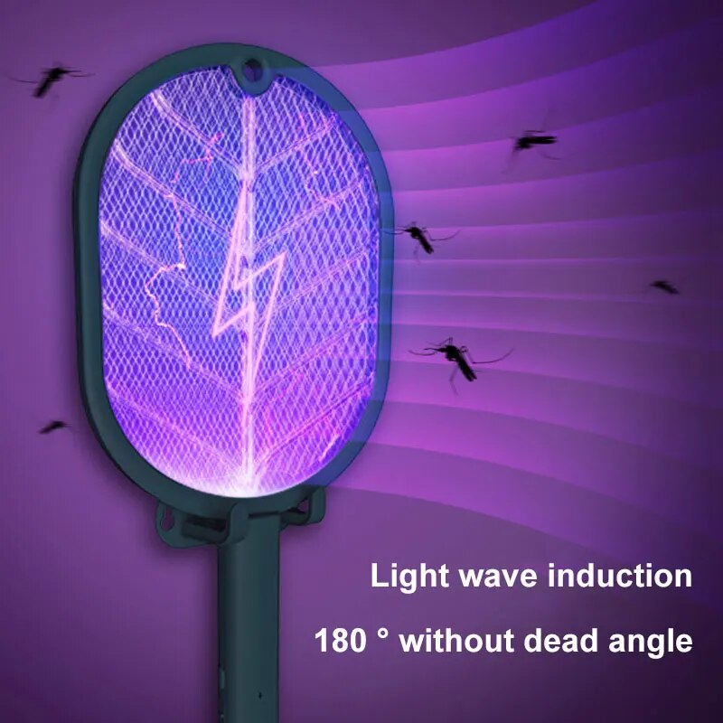 USB Rechargeable Electric Mosquito Killer Swatter